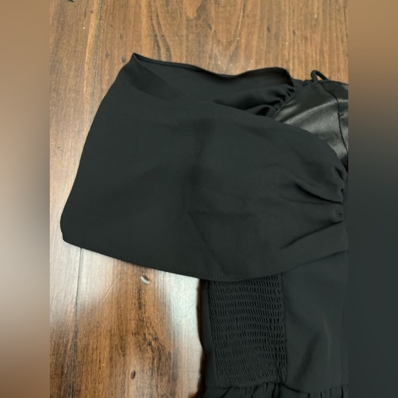 City Chic Entwine Tulip Drape Dress Black Size 14 Cocktail Party Summer Wedding - Picture 6 of 16